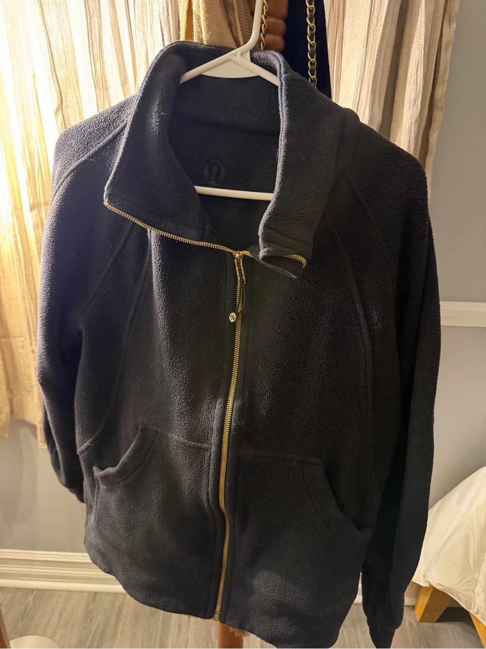 lululemon Scuba Oversized Brushed Fleece Sweatshirt Full Zip